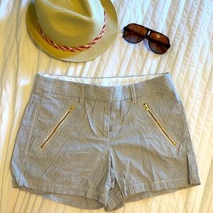 J. Crew Stripped Shorts Size 2